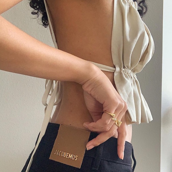 White Beyu “Flower” Top - Picture 4 of 5